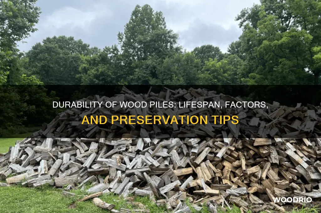 how long do wood piles last
