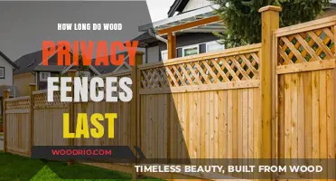 Durability of Wood Privacy Fences: Lifespan and Maintenance Tips