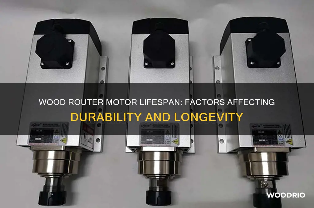 how long do wood router motors last