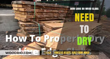 Drying Wood Slabs: Essential Tips for Perfect Moisture Levels