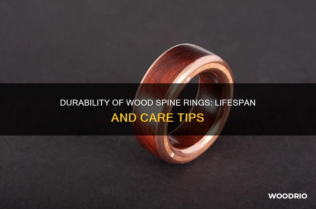 how long do wood spine rings last