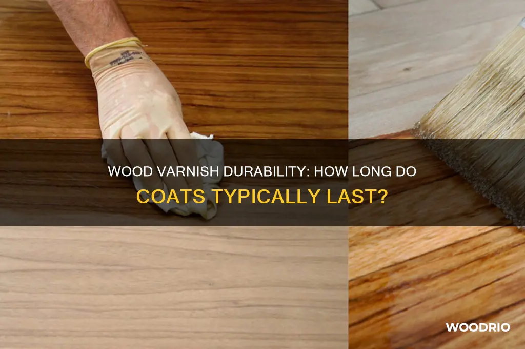 how long do wood varnish coats last