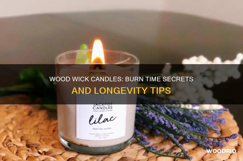 how long do wood wick candles last