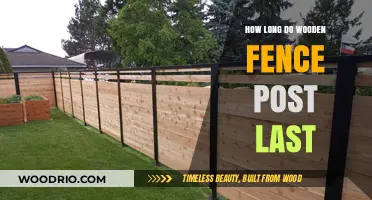 Durability Unveiled: Lifespan of Wooden Fence Posts Explained