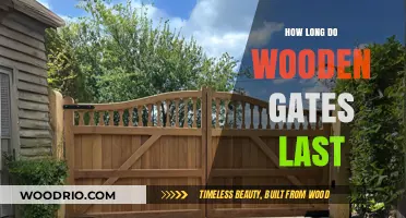 Durability Unveiled: Understanding the Lifespan of Wooden Gates