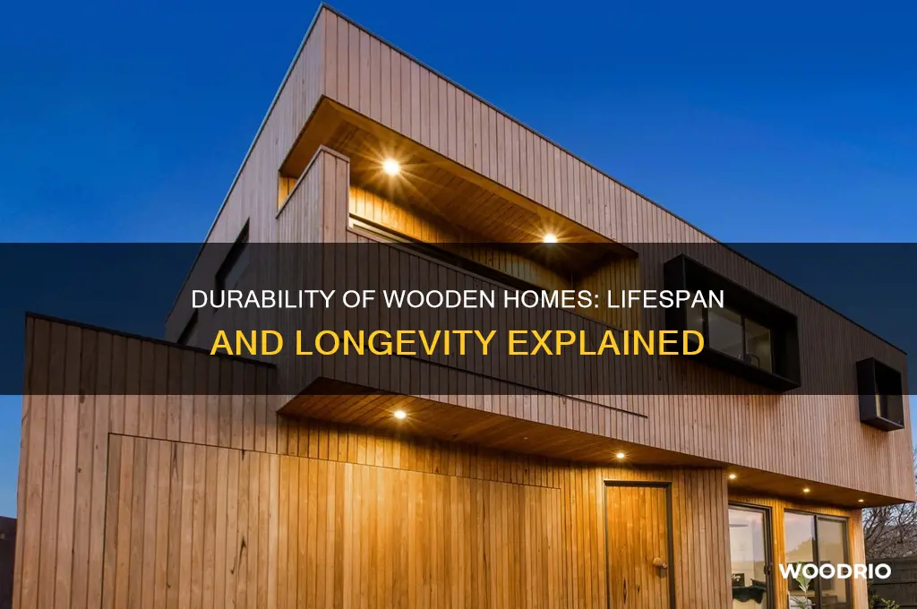 how long do wooden houses last