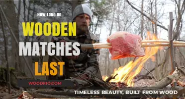 Wooden Matches Lifespan: Factors Affecting Durability and Storage Tips