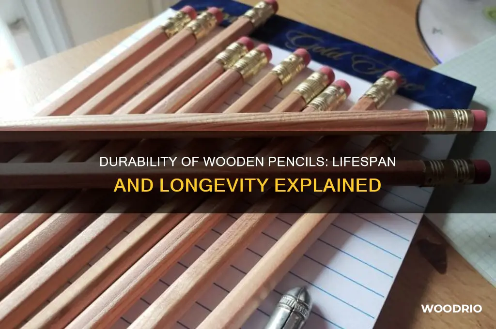 how long do wooden pencils last