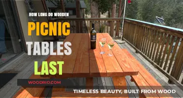 Durability of Wooden Picnic Tables: Lifespan and Maintenance Tips