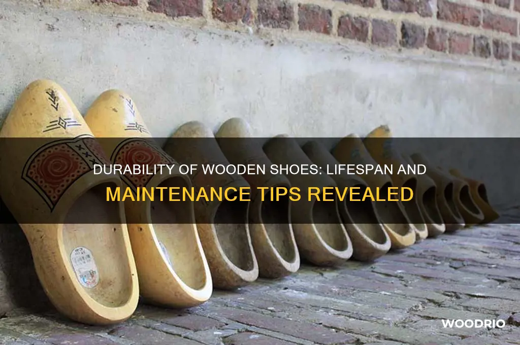 how long do wooden shoes last