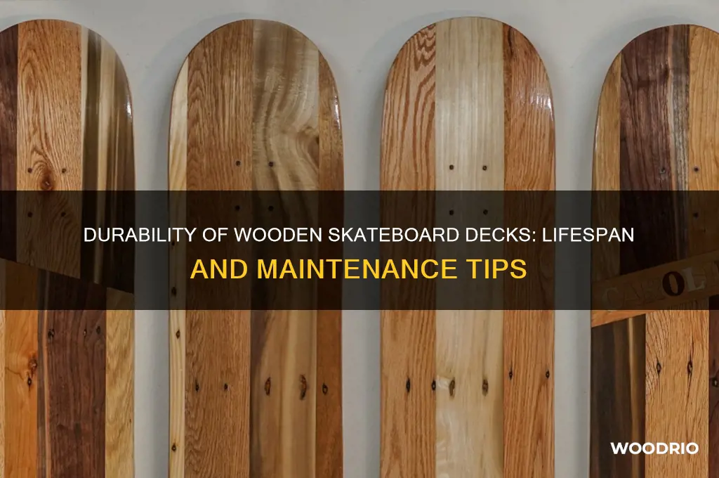 how long do wooden skateboardrings last