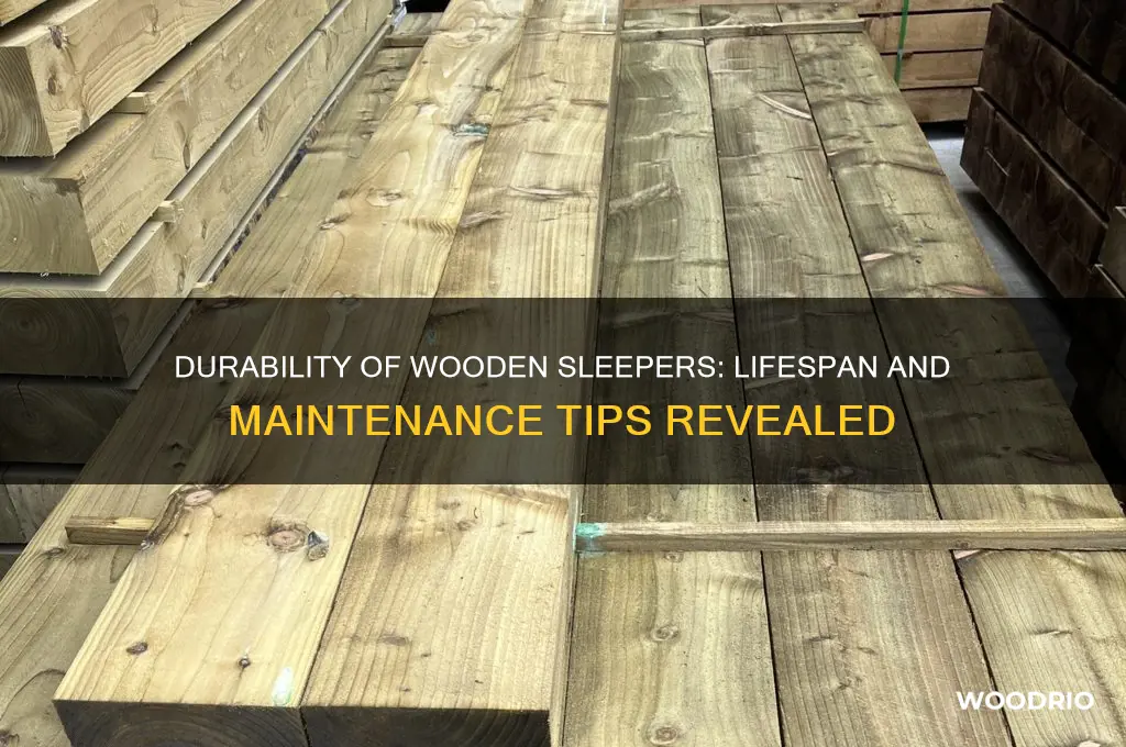 how long do wooden sleepers last