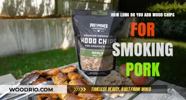 Mastering Pork Smoking: Optimal Timing for Adding Wood Chips