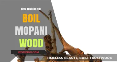 Boiling Mopani Wood: Perfect Timing for Aquarium Safe Use