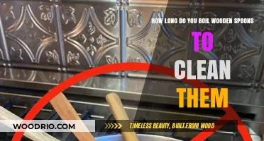 Sanitizing Wooden Spoons: The Ultimate Guide to Boiling Times