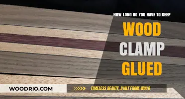 Optimal Wood Clamping Time for Glued Joints: A Comprehensive Guide