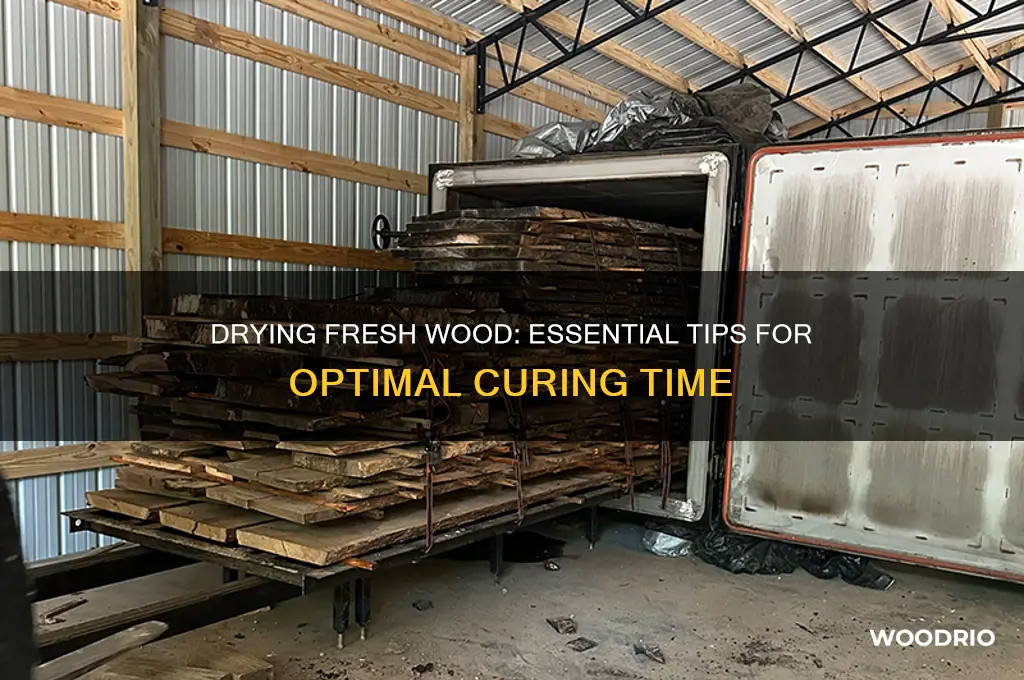 how long do you have to let fresh wood dry