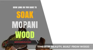Soaking Mopani Wood: Optimal Time for Safe Aquarium Use