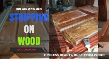 Effective Wood Stripping: Optimal Time to Leave Stripping Agents On