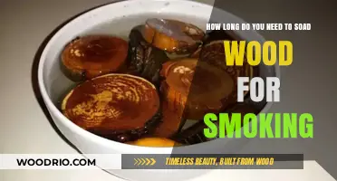 Mastering Smoking Wood: Essential Soaking Time Tips for Perfect Flavor