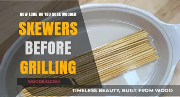 Perfect Grilling: Soaking Wooden Skewers for Safe, Tasty Results