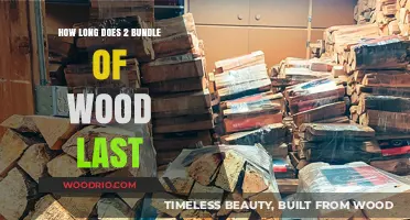 How Long Does 2 Bundles of Firewood Typically Last?