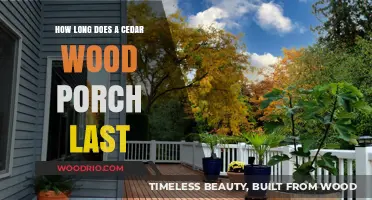 Cedar Wood Porch Durability: Lifespan and Maintenance Tips Revealed
