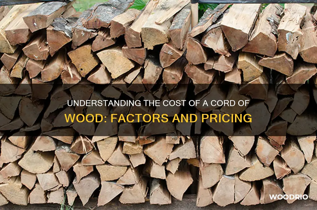 how long does a cord of wood cost
