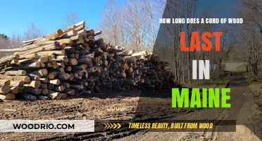 Maine Winter Wood Supply: How Long Does a Cord Last?