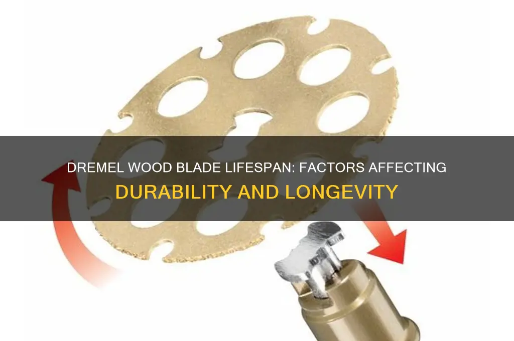 how long does a dremel wood blade last
