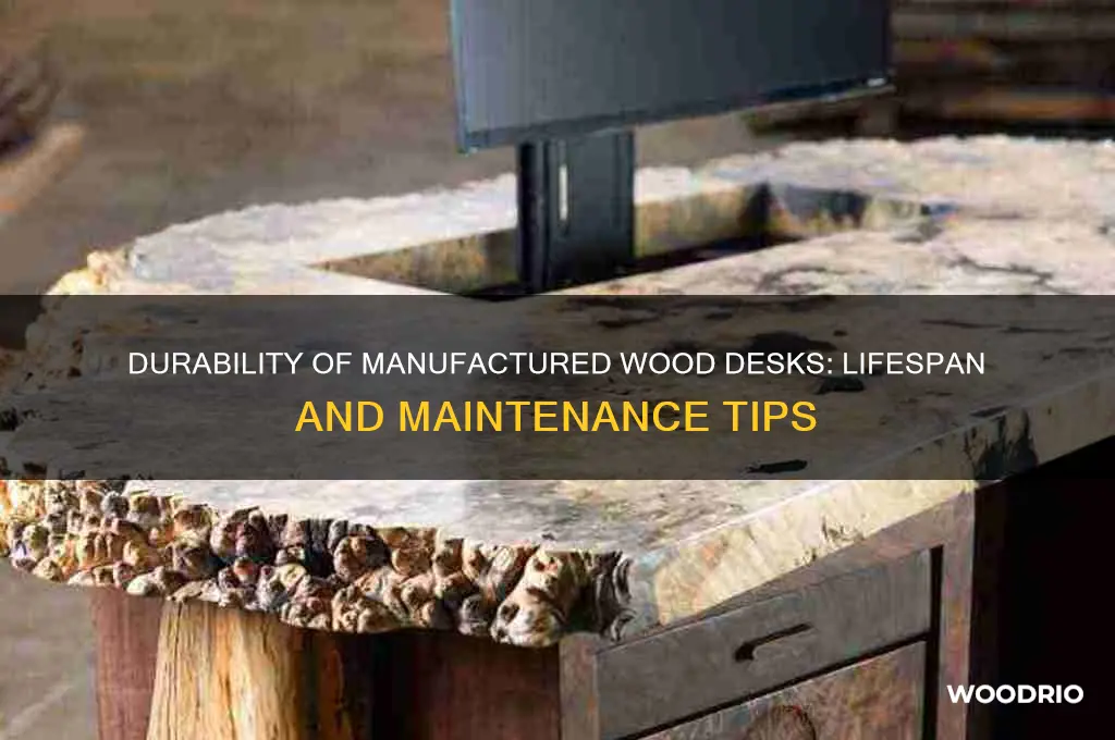 how long does a manfactured wood desk last