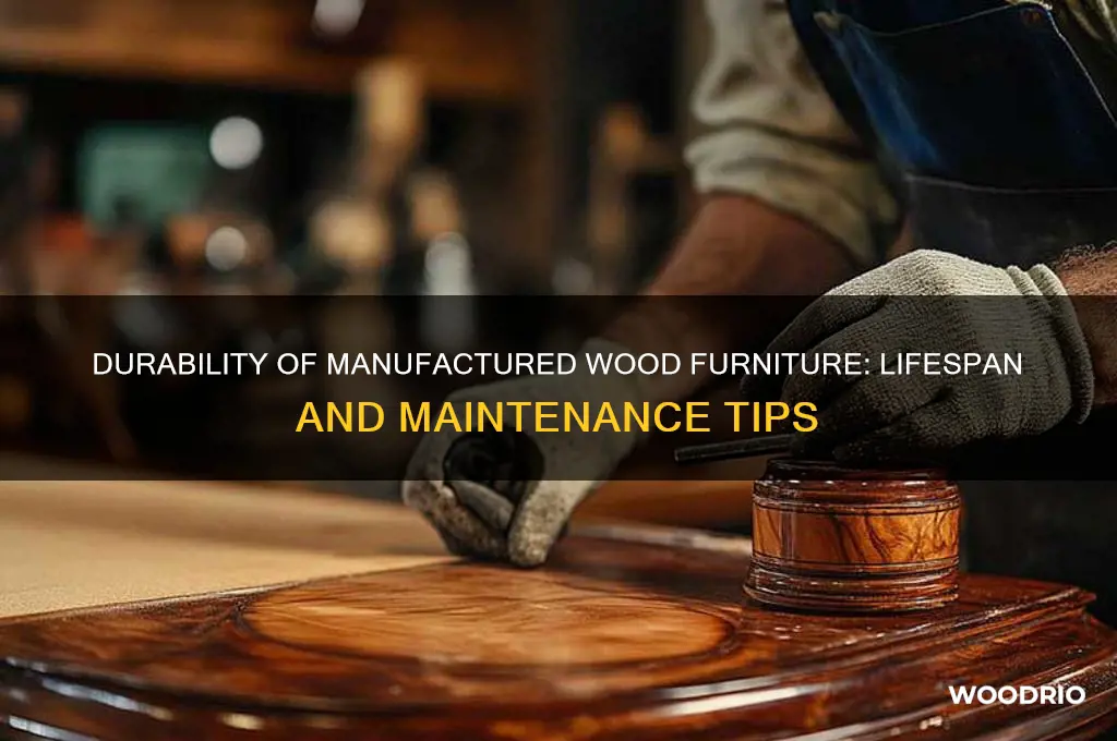 how long does a manufactured wood furniture last