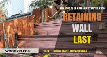 Durability Guide: Lifespan of Pressure-Treated Wood Retaining Walls