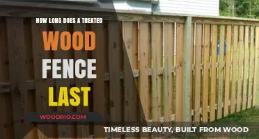 Treated Wood Fence Lifespan: Factors Affecting Durability and Longevity