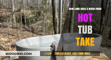 Wood-Fired Hot Tub Heating Time: What to Expect