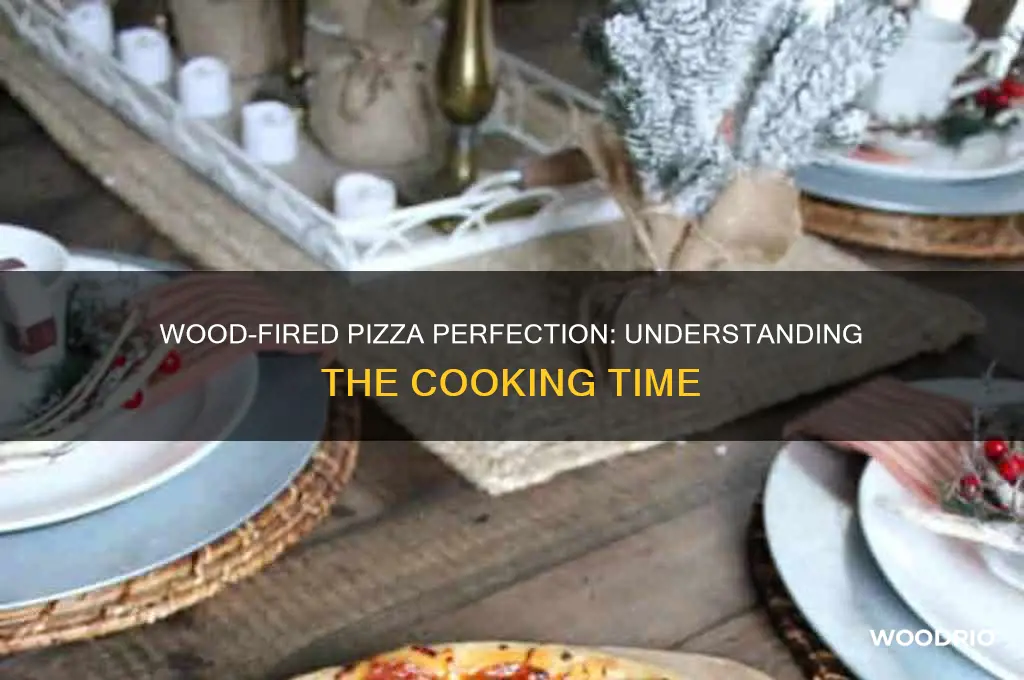 how long does a wood fired pizza take