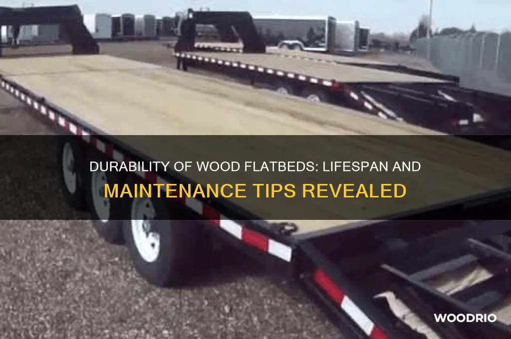 how long does a wood flatbed last