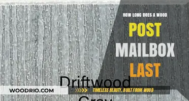Durability of Wood Post Mailboxes: Lifespan and Maintenance Tips