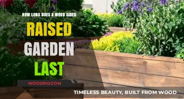 Durability of Wood-Sided Raised Gardens: Lifespan and Maintenance Tips