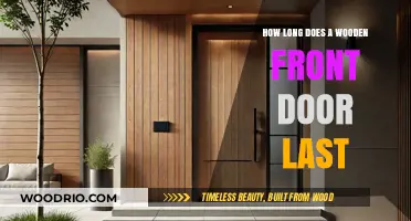 Durability of Wooden Front Doors: Lifespan and Maintenance Tips