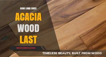Durability of Acacia Wood: Longevity, Maintenance, and Lifespan Explained