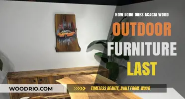 Durability of Acacia Wood Outdoor Furniture: Lifespan and Maintenance Tips