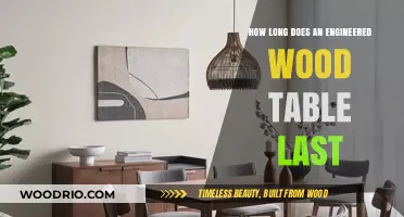Engineered Wood Table Durability: Lifespan and Longevity Explained