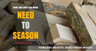 Seasoning Ash Wood: Optimal Time for Durability and Workability