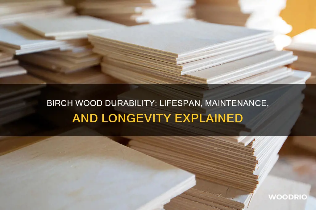 how long does birch wood last