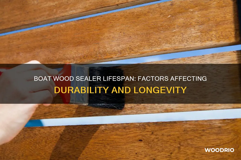 how long does boat wood sealer