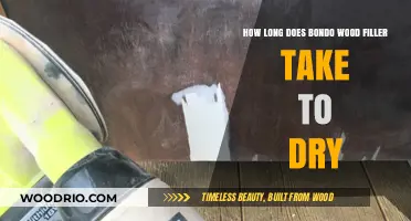 Bondo Wood Filler Drying Time: Quick Guide for Perfect Repairs
