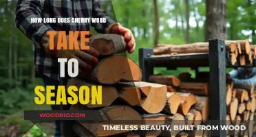 Seasoning Cherry Wood: Timeframe and Tips for Perfect Results