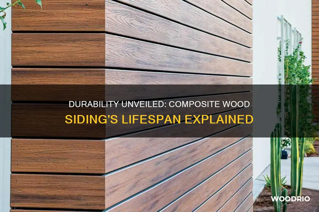 how long does composite wood siding last