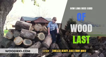 How Long Does a Cord of Wood Last: Burning Time Explained